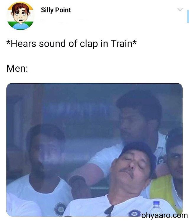 Ravi Shastri Funny Pic - Indian Cricket Funny Memes