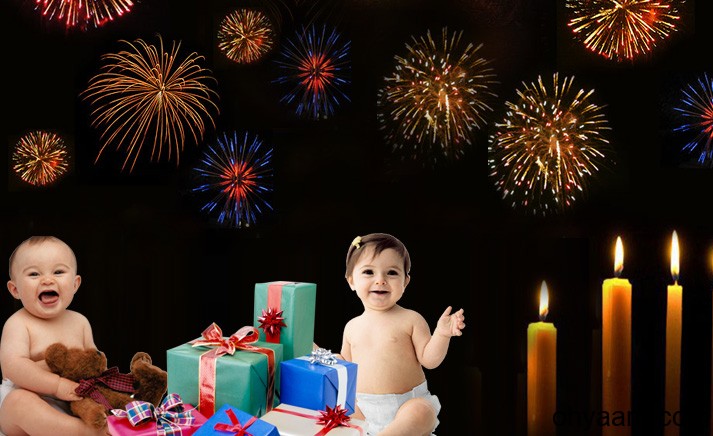 baby image of diwali