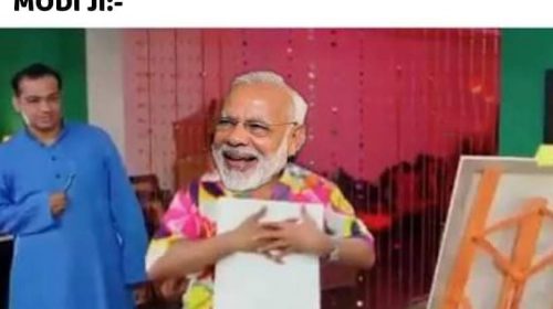 Narender Modi Funny Pic
