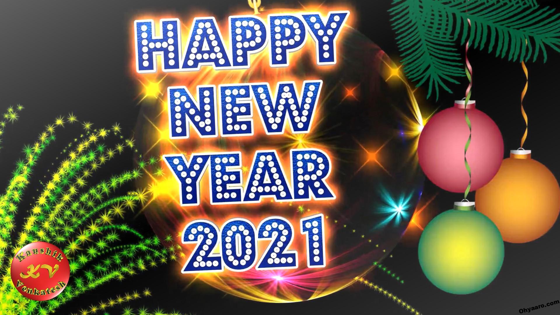 Happy New Year 2021 Wallpaper - Happy New Year 2021 Wallpaper HD