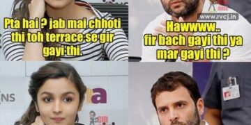 Alia Bhatt vs Rahul Gandhi Latest Jokes