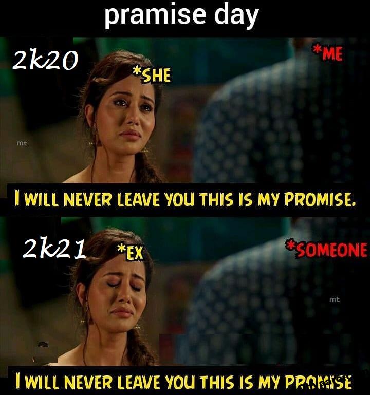 Happy Promise Day Funny Memes - Oh Yaaro