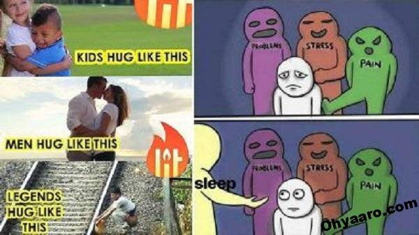 Hug Day Funny Jokes Images
