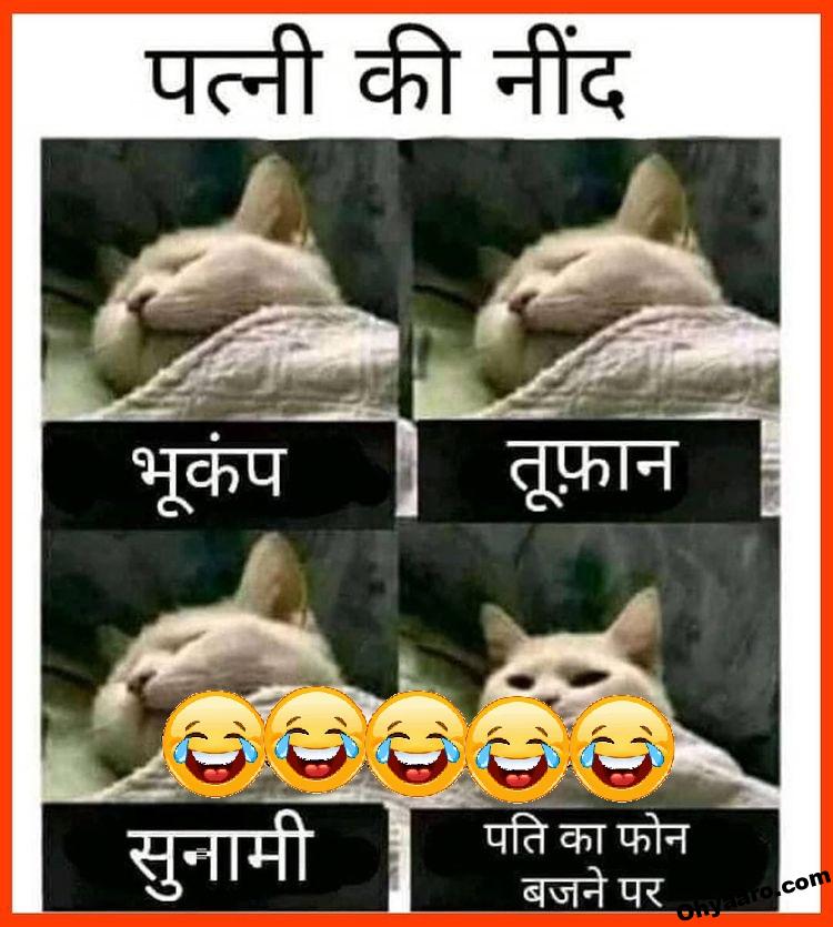 Husband Wife Funny Memes - Cat Funny Pic - Oh Yaaro