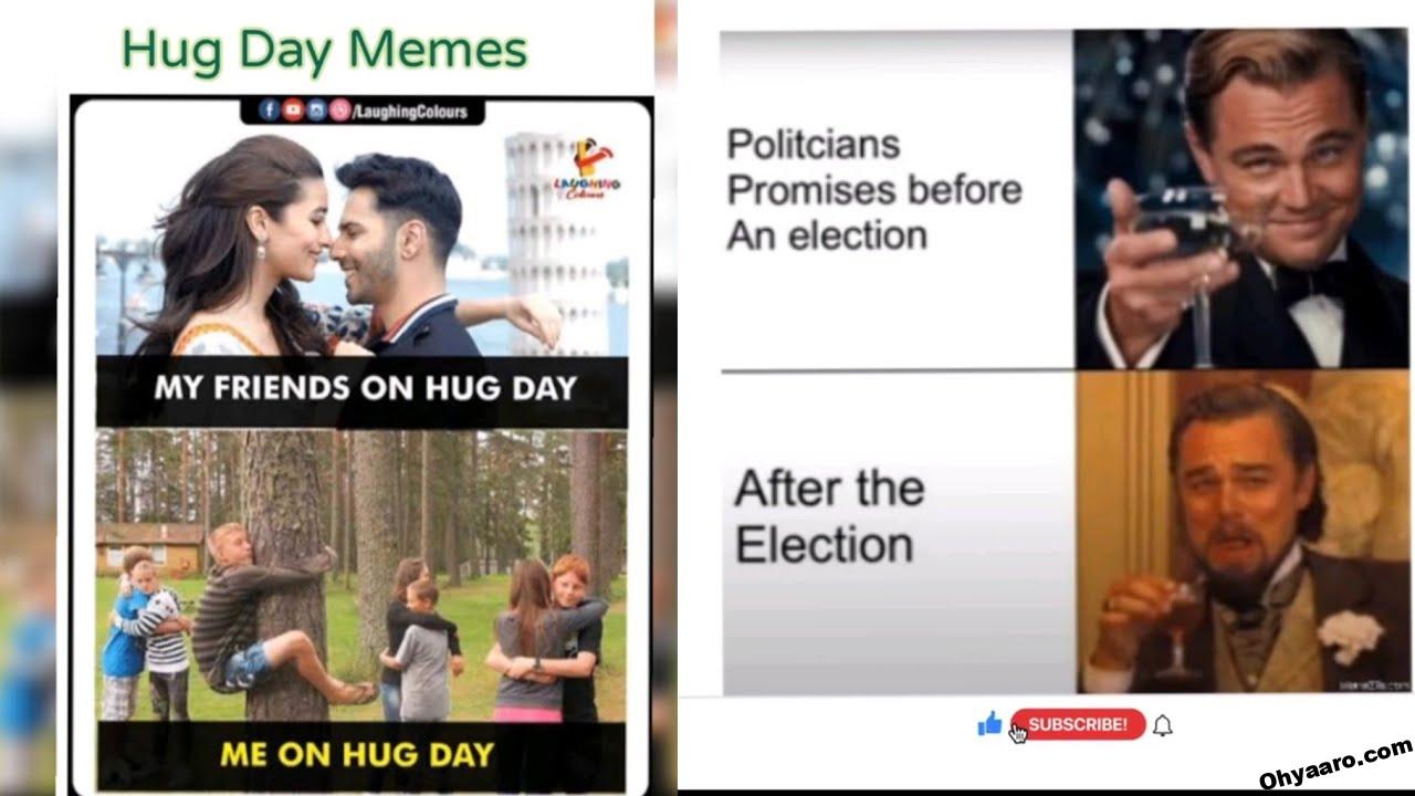 Hug Day Funny Memes - Oh Yaaro