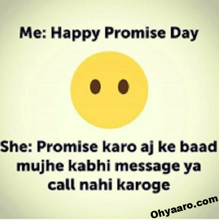 Promise Day Funny Jokes - Oh Yaaro