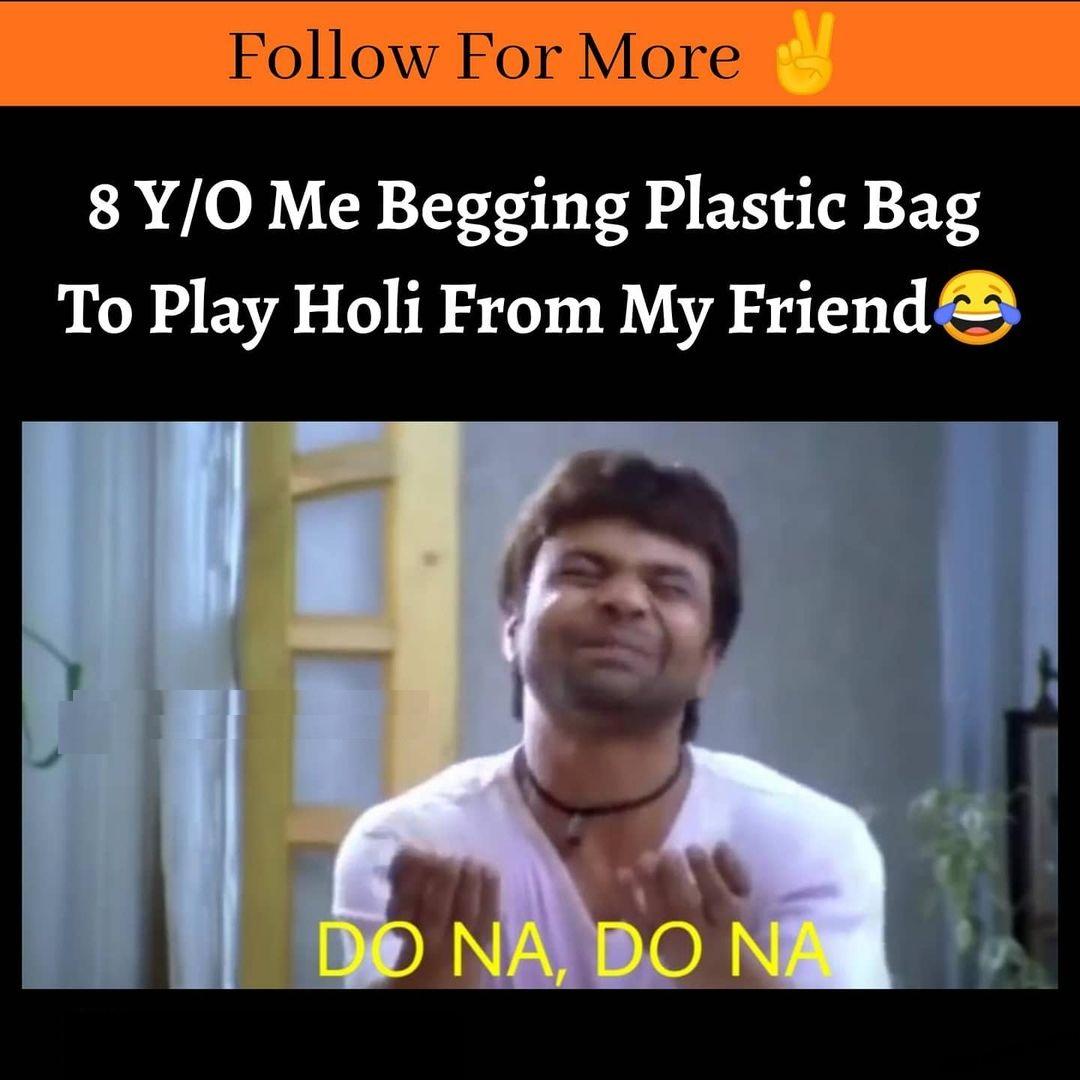 Rajpal Yadav Funny Holi Memes - Oh Yaaro