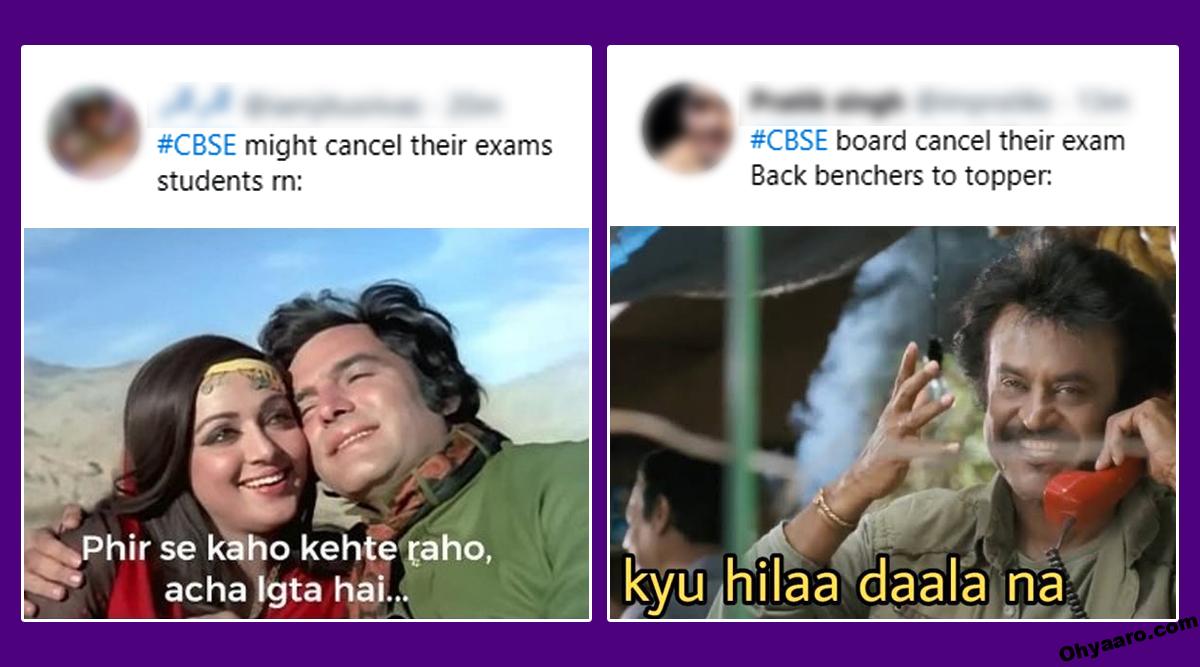 Board Exam Cancel Funny Memes - Oh Yaaro