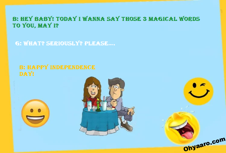 Independence Day Jokes - Oh Yaaro