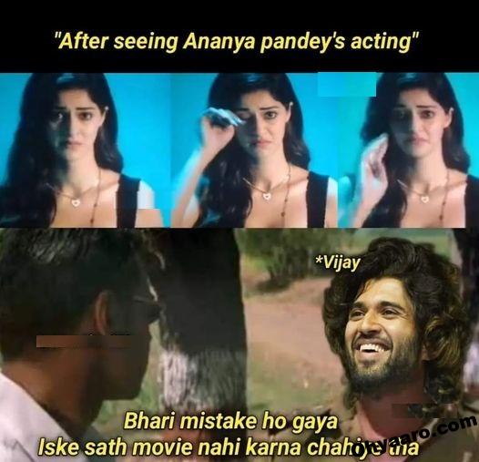 Vijay Deverakonda Funny Memes - Liger Movie Memes