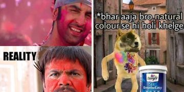 New Holi Memes
