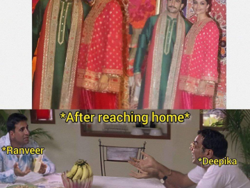 Deepika & ranveer funny memes