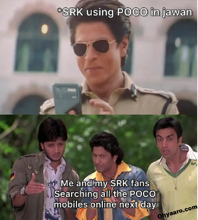 Jawan Movie Funny Memes Image