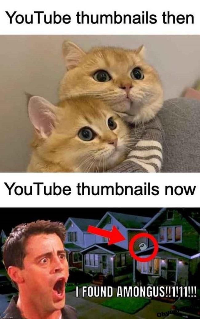 youtube thumbnail funny memes