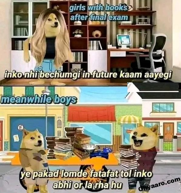 Girls vs Boys Memes Images Funny School Life Memes